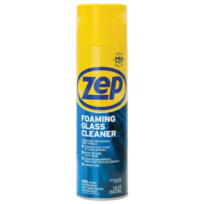 Zep Foaming Glass Cleaner, 19 Fluid Ounces, Black Time-Limited